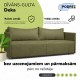 Sofa Bed Deka Divans Green