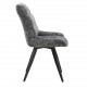 Chair ART Dark Brown / Gray