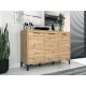 Nevio 10 Artisan oak - chest of drawers