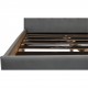 Bed with Storage Poga Light gray