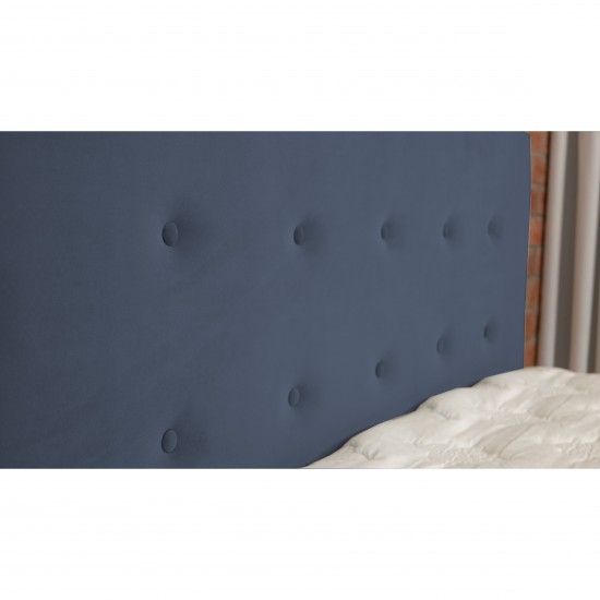 Bed with Storage Poga Gray