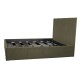 Bed with Storage Stef Olive