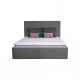 Bed with Storage Stef Light gray
