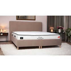 Gulta ar kasti Mika Classic Tumši pelēks