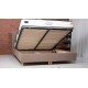 Bed with Storage Mika Classic Light gray
