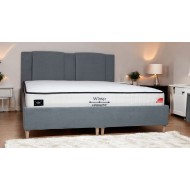 Bed with Storage Toma Classic Dark gray