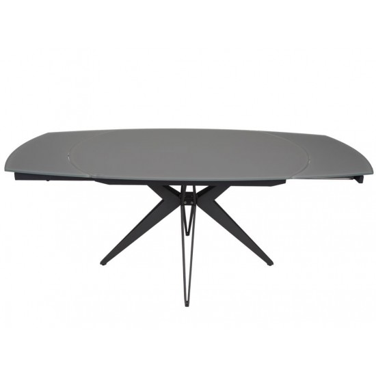 Table HT93018 130-190×100 Glass Gray