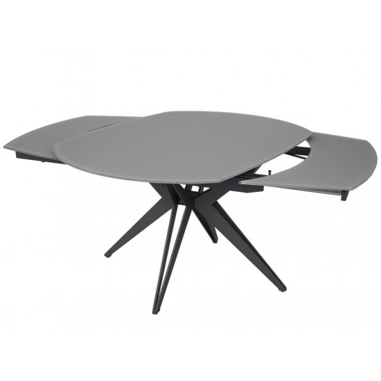 Table HT93018 130-190×100 Glass Gray