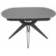 Table HT93018 130-190×100 Glass Gray