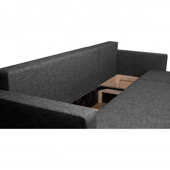 Corner Sofa Lona Dark gray