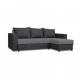 Corner Sofa Lugan Combination of light and dark gray