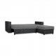 Corner Sofa Lugan Combination of light and dark gray