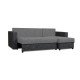 Corner Sofa Lugan Combination of light and dark gray