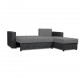 Corner Sofa Lugan Combination of light and dark gray