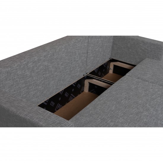 Corner Sofa Lugan Light gray