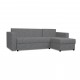 Corner Sofa Lugan Light gray