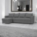 Corner Sofa Lugan+ Light gray