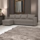 Corner Sofa Lugan+ Beige