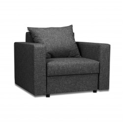 Kresls Lura Tumši pelēks