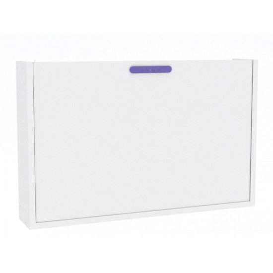 Saliekamais tualetes galdiņš LEETA Balts