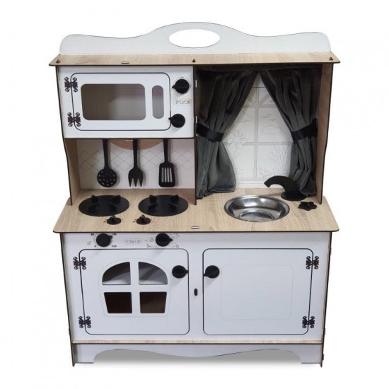 Bērnu virtuve MINI CHIEF Sonoma White