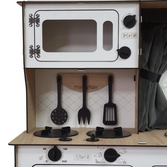 Bērnu virtuve MINI CHIEF Sonoma White