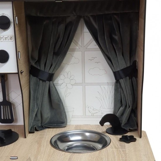 Bērnu virtuve MINI CHIEF Sonoma White