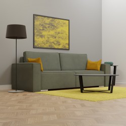 Divāns-gulta Mattone Gaiši pelēka