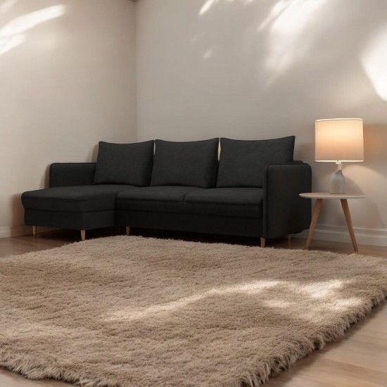 Corner sofa Mika & Co Dark gray
