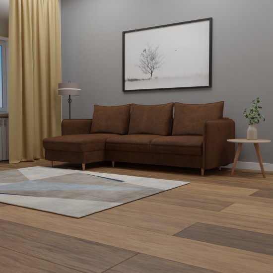 Corner sofa Mika & Co Bronze