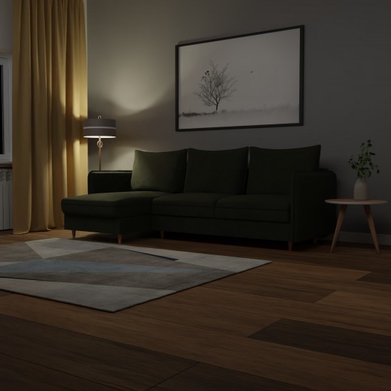 Corner sofa Mika & Co Green