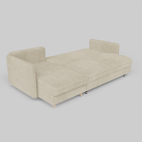 Stūra divāns Mika & Co Bēšs