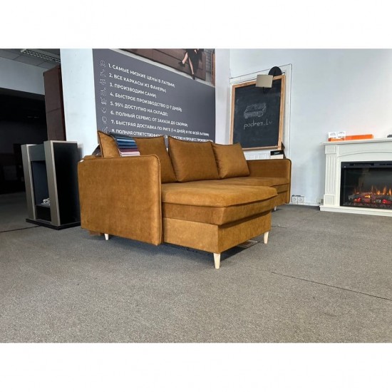 Stūra divāns Mika & Co Bēšs