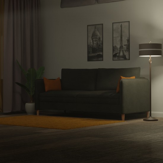 Divāns-gulta Mika Gaiši pelēka