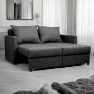 Moduļu dīvāns Mira 2X Tumši pelēks