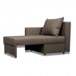 Bērnu Dīvāns–Gulta Mira Tumši bēšs