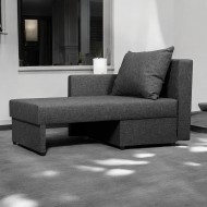 Bērnu Dīvāns–Gulta Mira Tumši pelēks