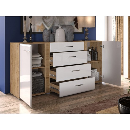 Adagio 06 castello oak - chest of drawers