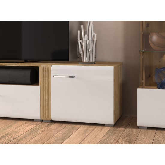 Adagio 08 castello oak - RTV side unit