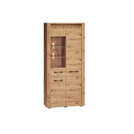 ARTIS 04 artisan oak - display cabinet