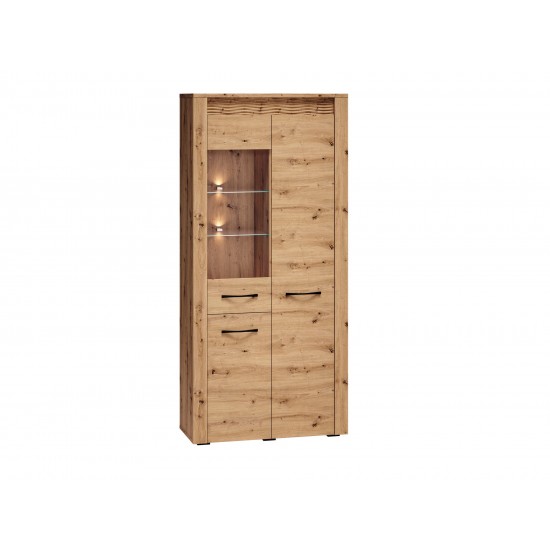 ARTIS 04 artisan oak - display cabinet
