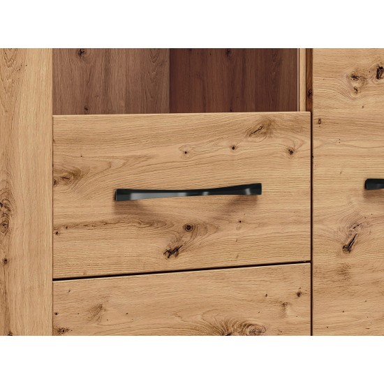 ARTIS 04 artisan oak - display cabinet