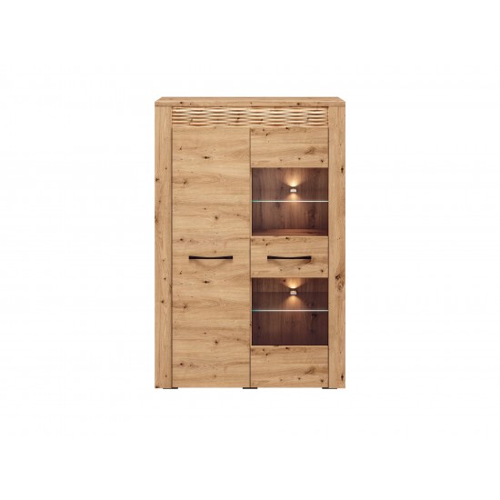 ARTIS 05 artisan oak - display cabinet