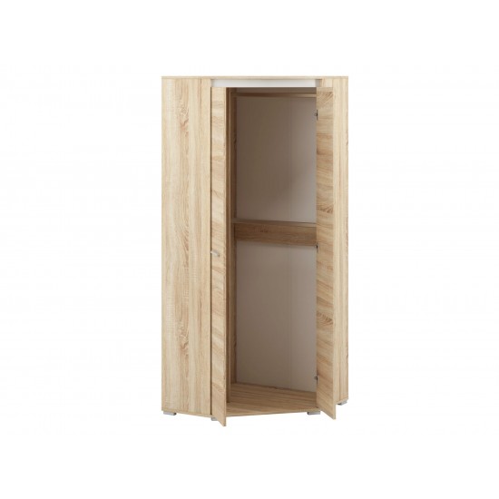 Avo 04 sonoma light - corner wardrobe