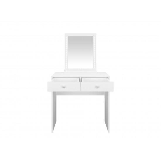 BIJOU 01 Alpine white - tualetes galdiņš