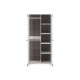 BLANCO 01 snow pine/MDF new gray - wardrobe