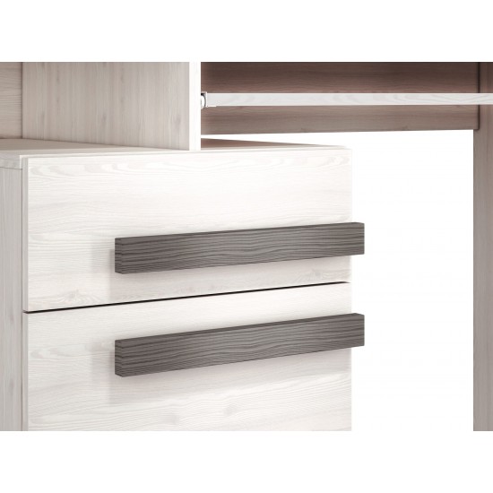 BLANCO 11 snow pine/MDF new gray - desk