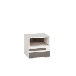 BLANCO 18 snow pine/MDF new gray - bedside table