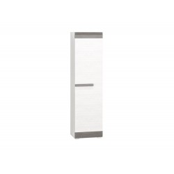 BLANCO 19 snow pine/MDF new gray - wardrobe