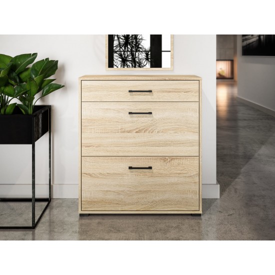 Caro 10 Sonoma light - shoe cabinet